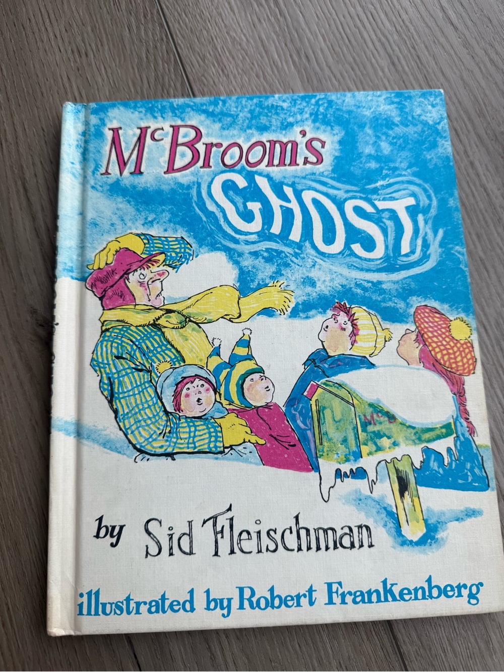 Vintage Children’s Book - McBroom’s Ghost by Sid Fleischman